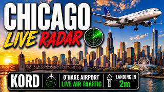 KORD Airport Chicago Illinios • AirNav radar • LiveATC
