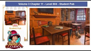 June's Journey - Vol 3 - Chap 11 - Level 804 - Student Pub (Complete Gameplay, in order)