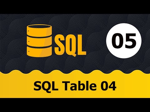 Video Tự học SQL - Bài 05 SQL Table 04 - YouTube