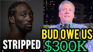 Celebrity WBC STRIPS Terence Crawford for Unpaid $300K Sanctioning Fee | Bud Can’t Afford Canelo’s Throne  Wealth