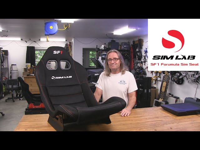 Sim Lab SF1 Formula Sim Sitz - schwarz 