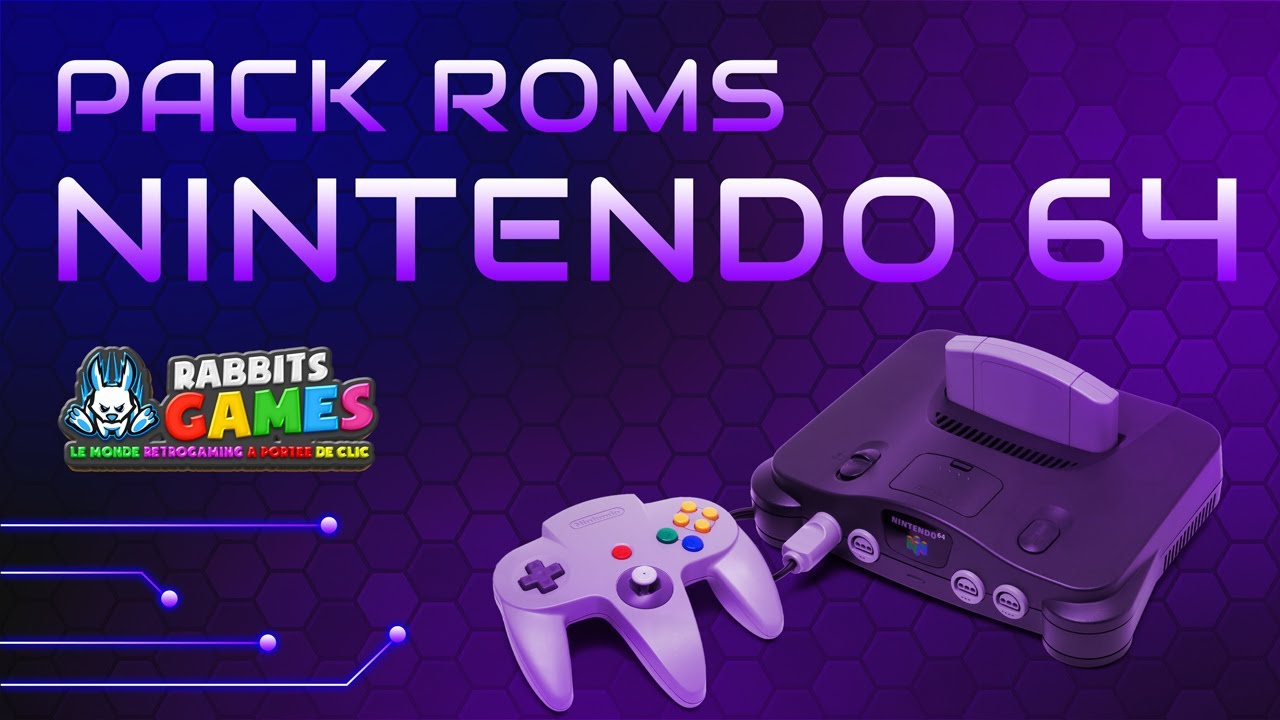 Pack ROMs Nintendo 64 sur Rabbits Games #roms #emulation #retrogaming # ...