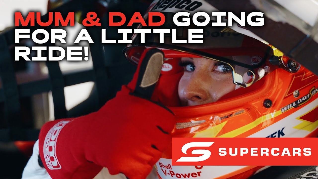 Husband & Wife Hot Lap - Riana Crehan & Will Davison Go For A Lap Around Townsville | Supercars 2024