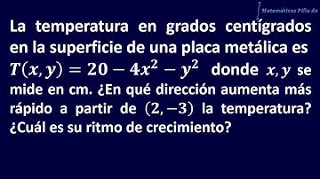 Aplicaciones del gradiente a la Temperatura