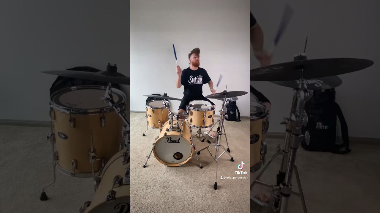 Drumming in my apartment with VaterPercussionUSA Little Monsters