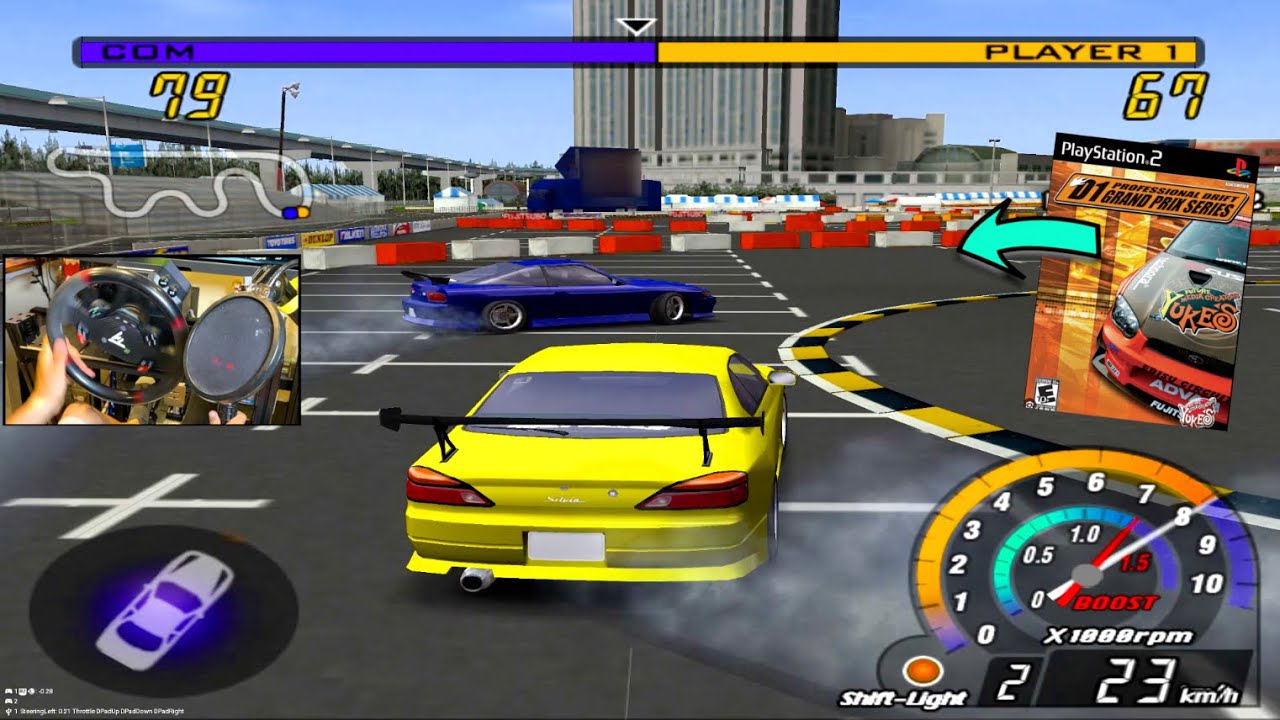 D1GP Professional Drift Series PCSX2 - First Impressions On WHEEL ...