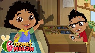 Shadow Time! ⏰🕶️ Can the Sun Tell the Time | Darwin & Newts 🦊🐸 | Fun Science for Kids 🧪 | DIY Kids