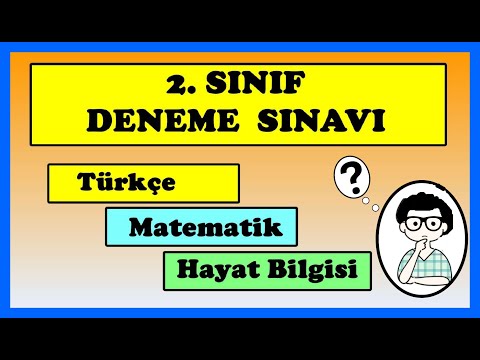 2. Sınıf - Deneme Sınavı