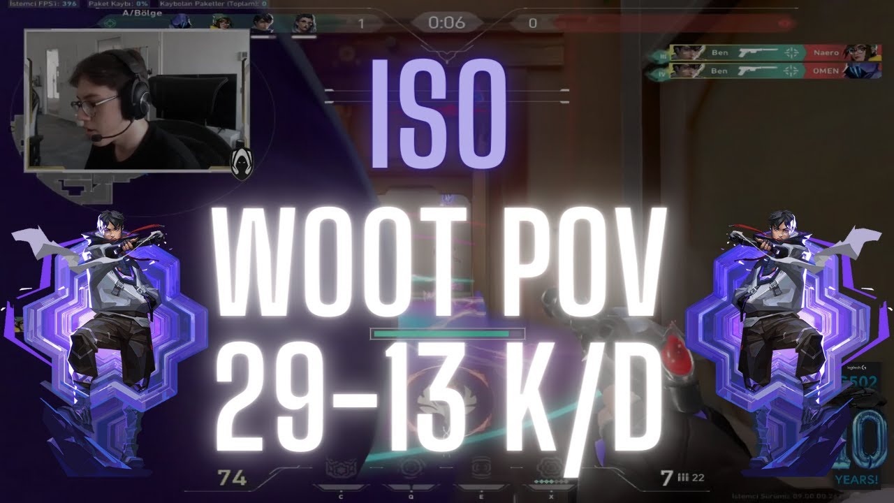 TH Wo0t POV Iso on Haven 29-13 K/D (VALORANT Pro POV)