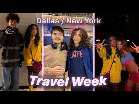 NEW YORK AND TEXAS VLOG (halloween party as well!)