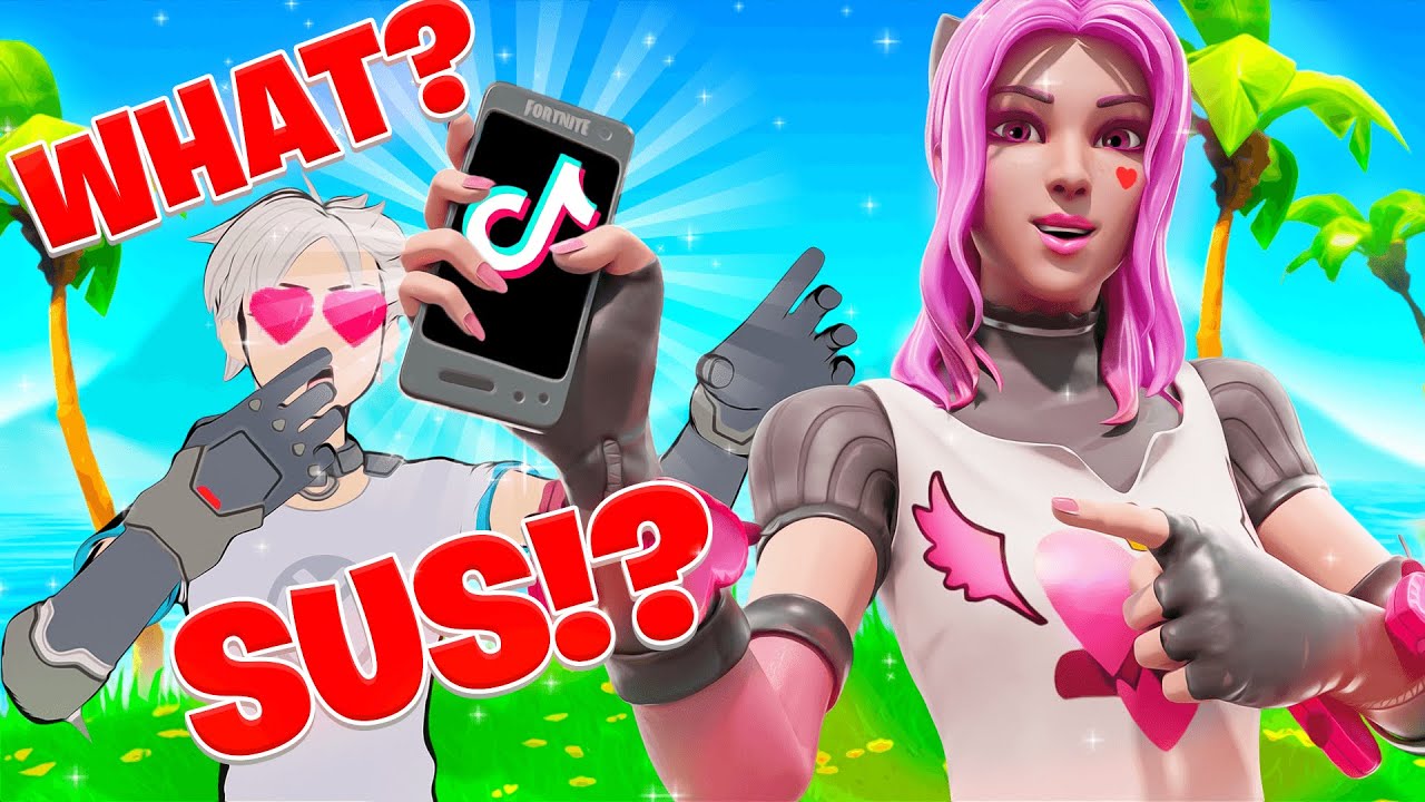 I Hosted *SUS* TikTok Clan Tryouts On Fortnite... (so funny) - YouTube
