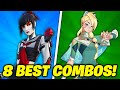 8 BEST BATTLE PASS SKIN COMBOS! (SEASON 2 FORTNITE)