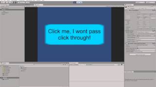 Unity 4.6 Pass Click Through UI Problem