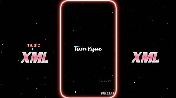 Tum Kyu Chale Aate Ho  Photo xml file (pic xml) #xml #xmlpreset