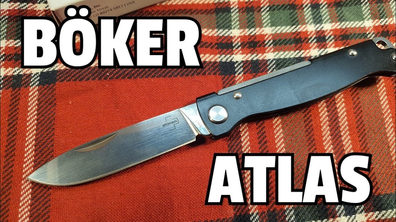 UNTER 20 €: Böker Atlas - sehr ähnlich dem Otter Mercator! Eine Kopie?