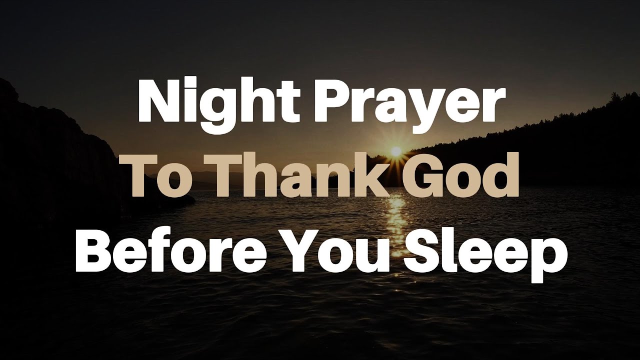 Powerful Night Prayer For Peace & God’s Protection  | Pray Before Sleep