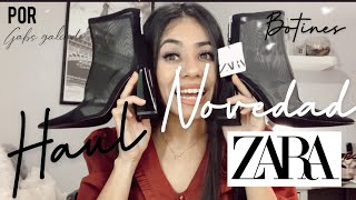 HAUL ROPA ZARA, TRY-ON HAUL| BOTINES NOVEDAD| MINI HAUL + NOVEDAD