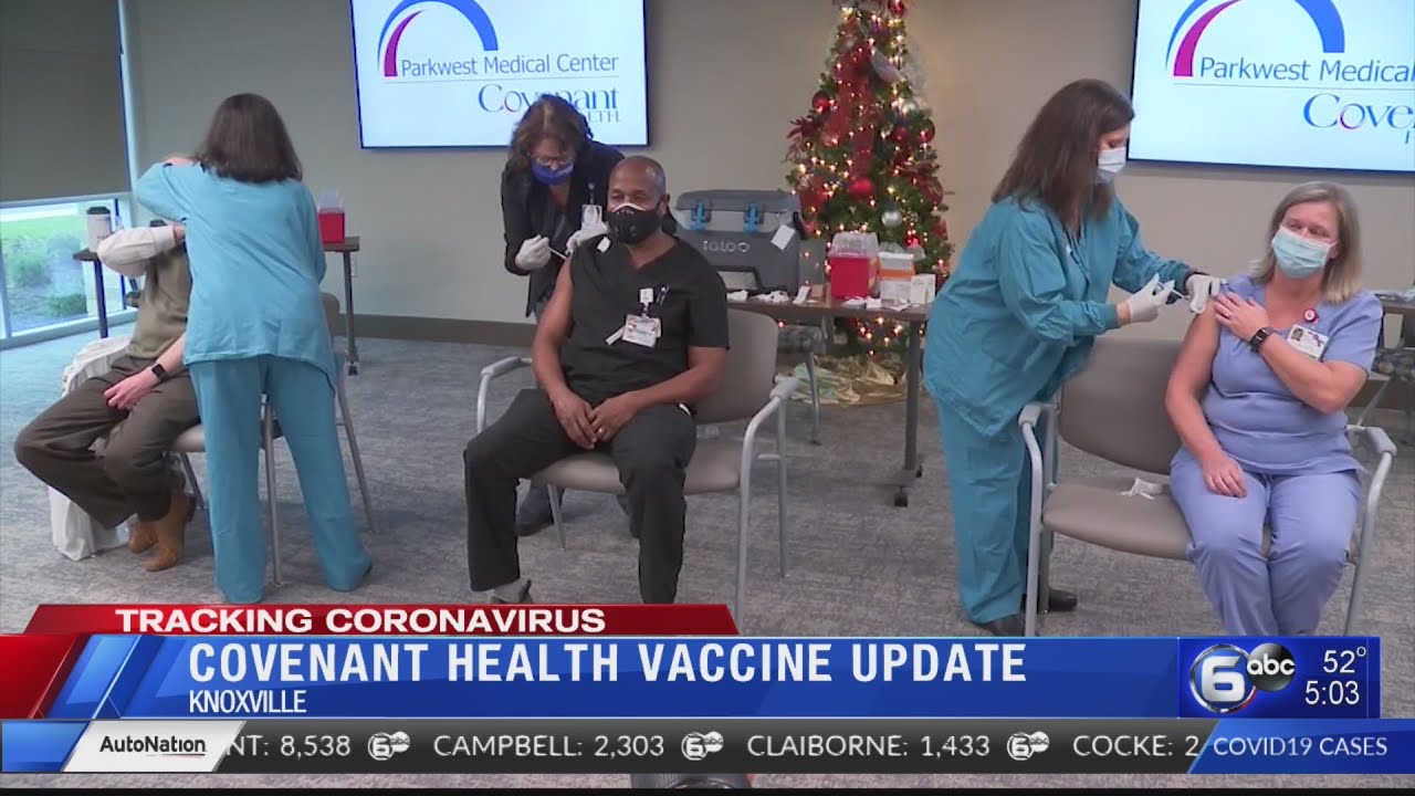 Covenant Health gives update following COVID-19 vaccine distribution