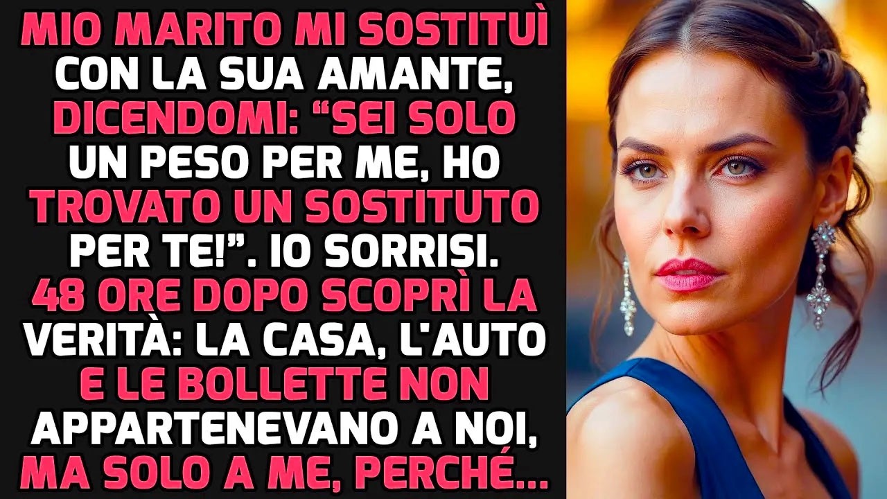 Mio marito ha aspettato che finissi di preparargli la cena per dirmi che ero diventata “un peso” e che aveva trovato un sostituto più giovane. Poi si è seduto al tavolo della nostra villa, quella...