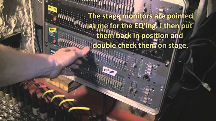 How to EQ Stage Monitors - Ringing out Feedback - Monitor Feedback Control