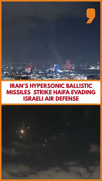 Iran’s Hypersonic Missiles Strike Haifa | Israel-Iran Conflict Escalates | News9