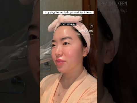 #korean Korean hydrogel mask