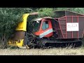 Groenbeheer met PistenBully icm Omarv Venezia klepelmaaier