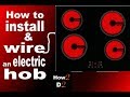 Electric Hob Installation How to install Electric hob in worktop & wiring