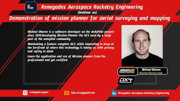 Demonstration of using  Mission Planner for Surveying and Mapping with | Michael Oborne