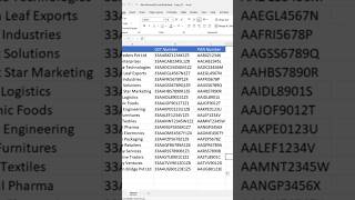 🔥 Find PAN Number from GST Number in Seconds! #excelformula #shorts
