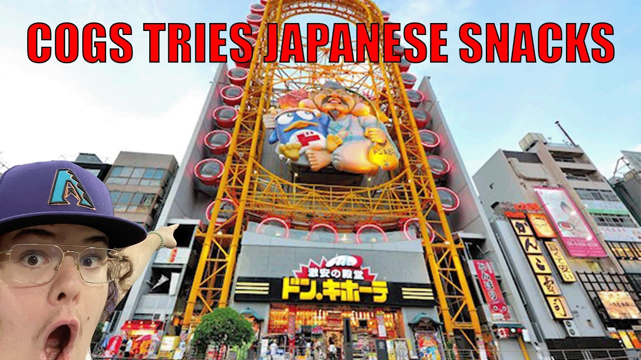 COGS YAPFEST 2024 (Trying Japanese Snacks) - YouTube