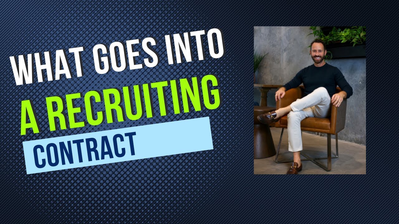 What goes into a recruiting contract