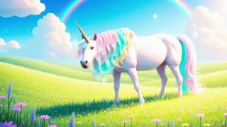 Unicorn in a Field Ambiance 🦄✨ | Calming Nature Sounds for Kids | Relaxing Fantasy Background screenshot 2