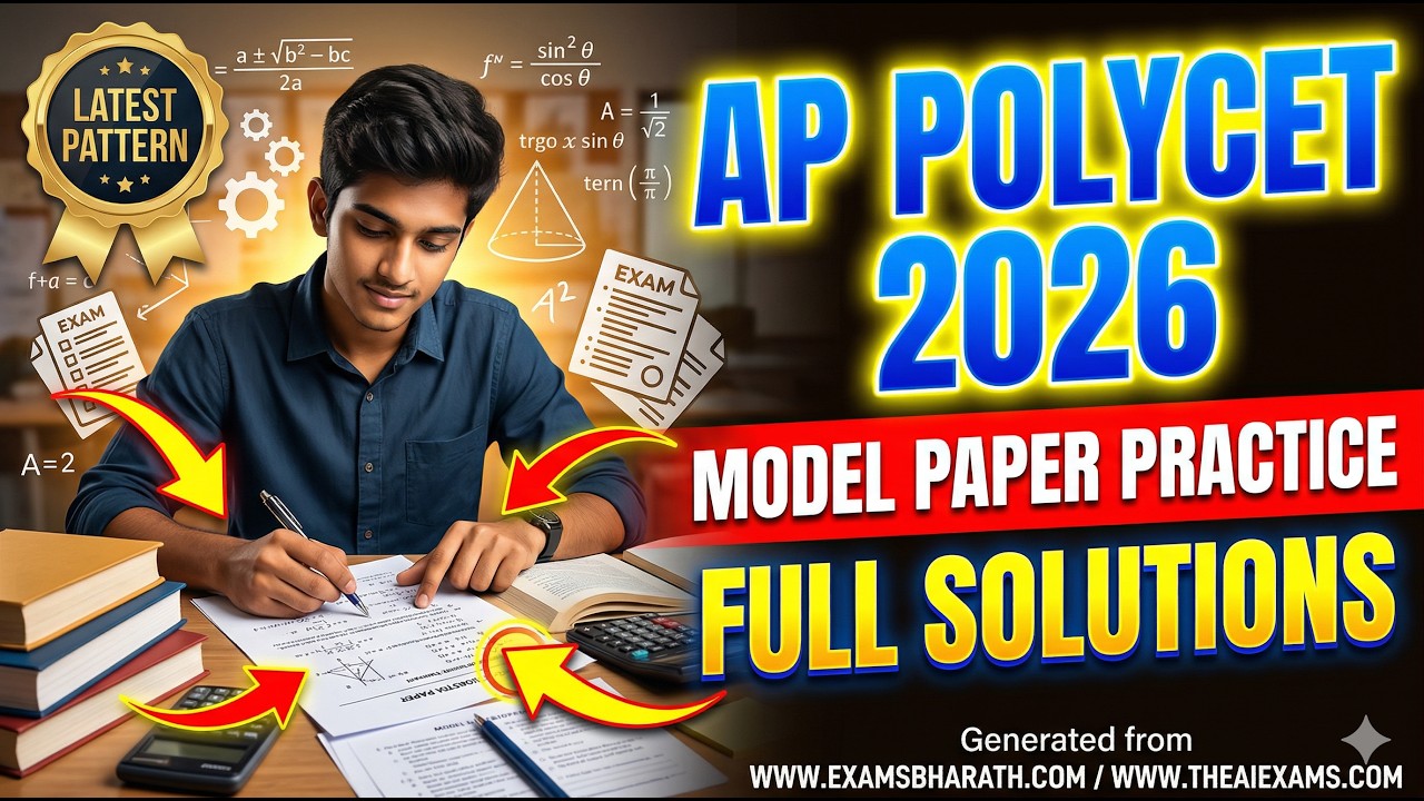 AP POLYCET 2026 MODEL PAPER WITH ANSWERS - YouTube