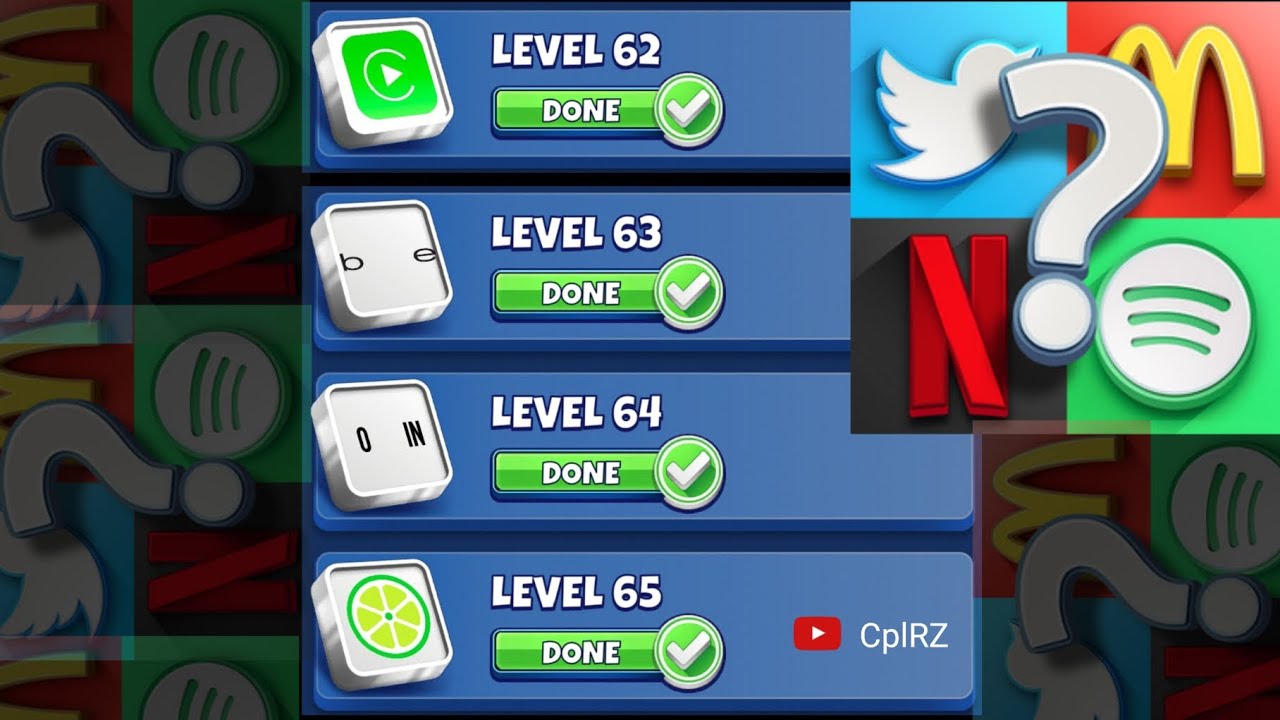 Logo Quiz Level 62-65 Answers [Logo Quiz - World Trivia Game] - YouTube
