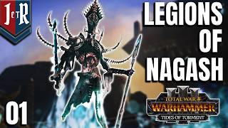 THE LEGIOINS OF NAGASH - Legions of Nagash (8.0) mod - Total War: Warhammer 3 #01