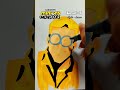 Drawing Kevin from Minions and Monster in different LEVELS #art #shorts #drawing