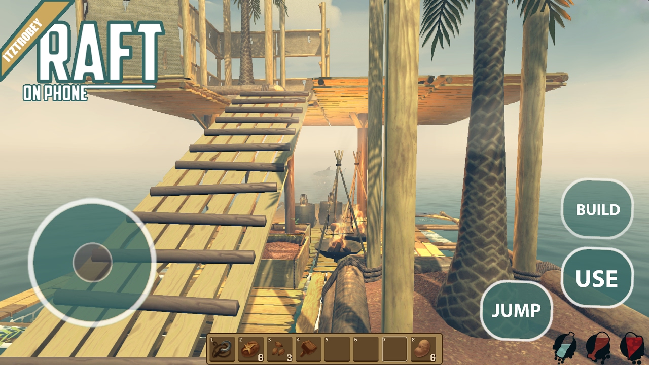 Building Biggest Tower Ever Raft Survival Game Android New Update Youtube