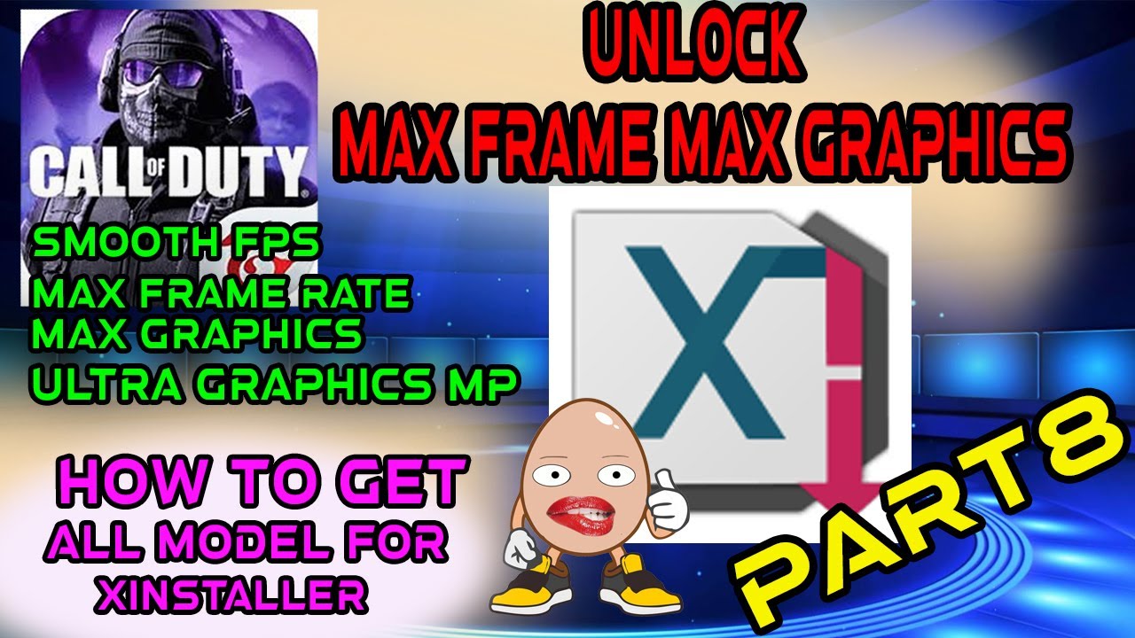 CALL OF DUTY FIND YOUR MODEL LIST FOR XINSTALLER TAICHI (FOR UNLOCK MAX GRAPHICS & MAX FRAME RATE )