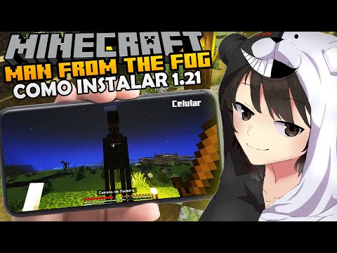 COMO INSTALAR O MOD THE MAN FROM THE FOG NO MINECRAFT 1.21 NO MOBILE