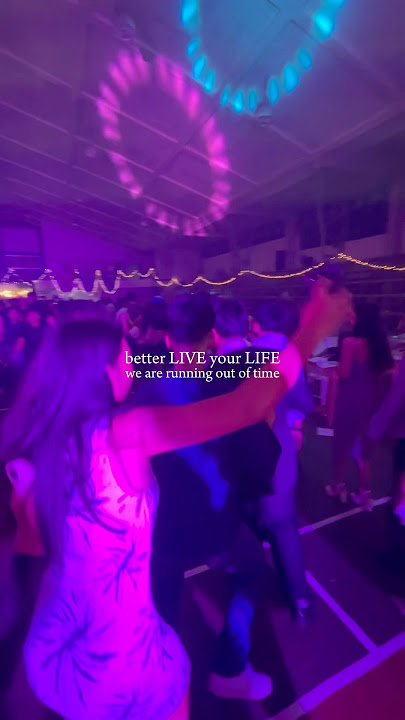 Typical Filipino college socialization night.