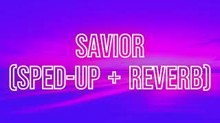 Savior - Rise Against (sped-up + reverb / nightcore remix) with lyrics