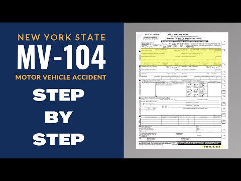 Filing a NY DMV MV-104 Form After an Accident