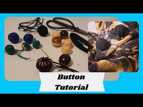 How to Make Thread Covered Buttons: Beginner Passementerie Projects for ...