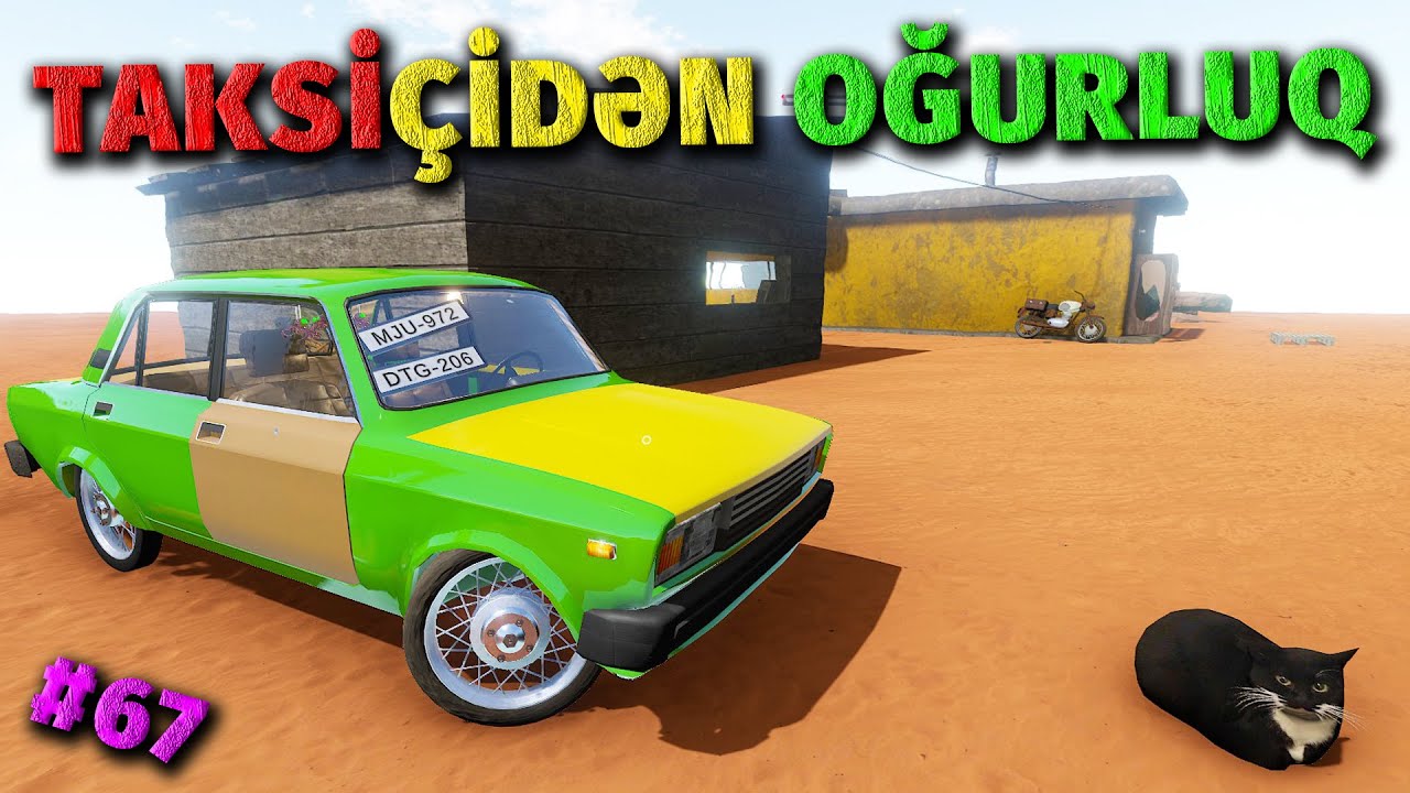 TAKSİÇİNİN MAŞININDAN DETALLARINI OĞURLADIM | The Long Drive | Maşın Oyunları | #sahmarehmedov