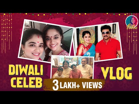 Diwali Celebration Vlog | Preethi Sanjiv & Keerthy Suresh | Family Moments | Preethi Sanjiv