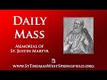 Daily Mass June 1, 2024