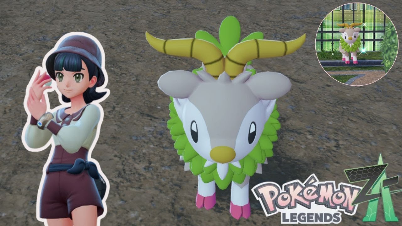 ♡Реакция на блестящий Скиддо | Pokémon Legends Z-A!!!♡ Нет блестящего шарма