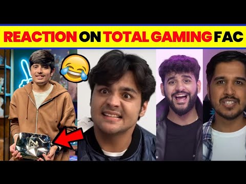 The Shocking Face Reveal: Youtubers React to Total Gaming | Ajju Bhai 😲 ...