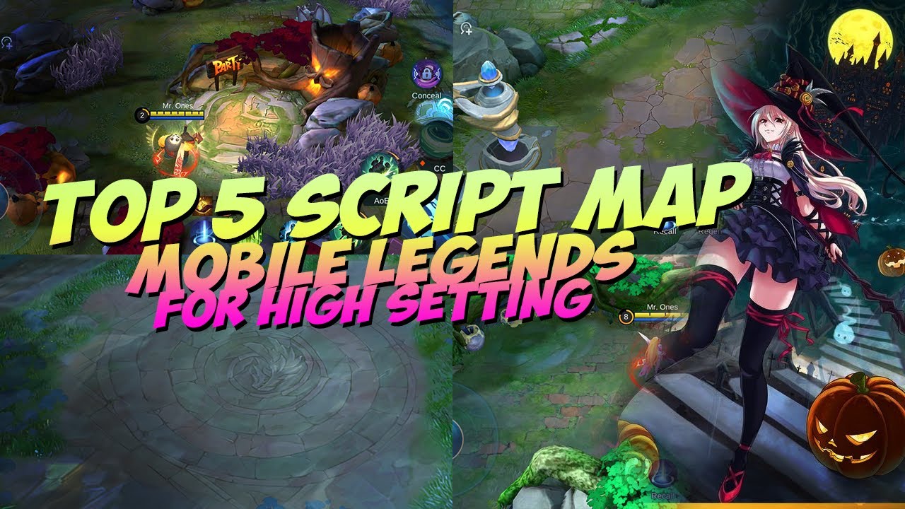 Top 5 Script Map Mobile Legends New Patch 2022 For High Setting - YouTube